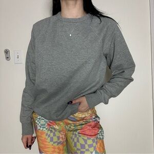 Everlane Grey Crew Neck Sweater Small